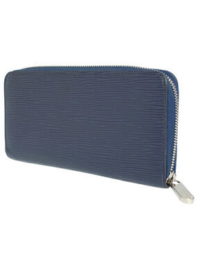 Louis Vuitton Long Round Zipper Zippy Wallet Epi Black